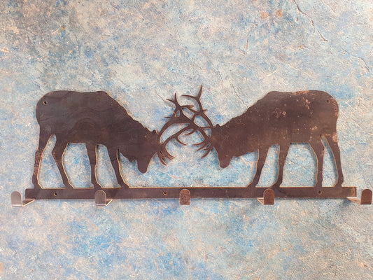 Fighting Stags Coat Hook