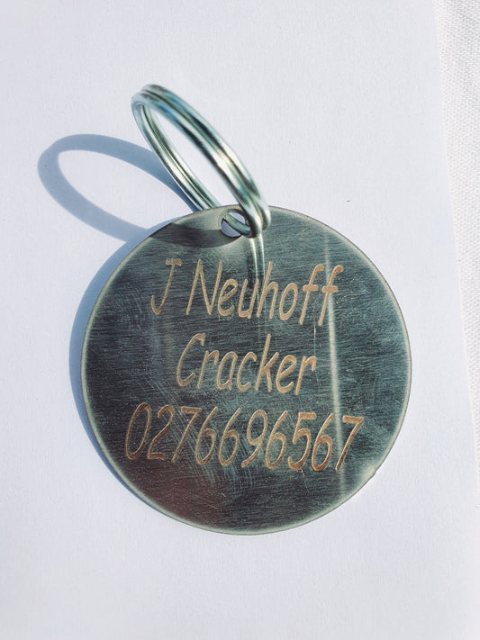 Custom halter tags